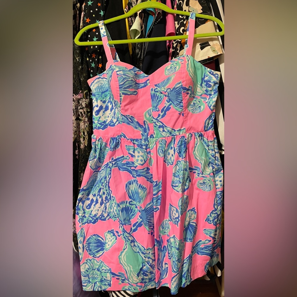 Lilly Pulitzer Ardleigh Dress in Barefoot Princess Size 10